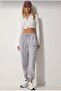 Black Seasonal Raised Sweatpants - 2