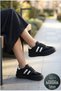 122230019 Chrıstına Sneaker Unisex Deri Spor Ayakkabı Siyah - 3