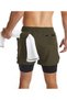 Men's Sports Shorts Running Quick Dry Micropoly Training Indoor Soccer Fitness Short Tights Athletic Shorts - 3