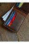 Classic Genuine Leather Handmade Men's Wallet.Birthday & Father's Day & Valentine's Day Gift - 4