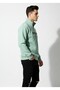 Unisex Regular Fit Zippered Soft Textured Three Thread Long Sleeve Sweatshirt - 5