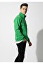 Unisex Regular Fit Zippered Soft Textured Three Thread Long Sleeve Sweatshirt - 4