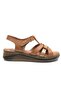 Andirigulle Genuine Leather Comfort Orthopedic Women's Sandals Taba - 2