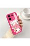 Xiaomi Redmi Note 13 Pro 5g Compatible Pink Red Silicone Case Shockproof Camera Protection - 2