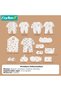 26PCS Newborn Baby Gift Set, Newborn Layette Gift Set for Boys and Girls, Babies Essential Clothes A - 8