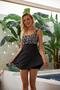 Women's Shorts Dress Swimsuit Geometric Patterns - 3