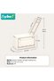 Baby Toy Storage Box With Wheels and Removable Lid and Handle, Children's Toys and Cloth Storage Bin - 8