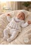 5-Piece Seasonal Cotton Floral Embroidered Newborn Baby Girl Hospital Discharge Set (Boxed) 0-3 Months