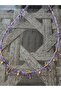 Ametist Tasi Heart Steel Necklace - 4
