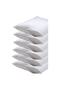 50x70 Pillow Protective Case Zippered White 2 Pieces