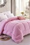 Single 63 Thread Luxury Double-Sided Welsoft Cotton Silicone Quilt 155X215 with Lining Cover as a Gift