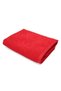 3-Piece Red Microfiber Hand and Face Hairdresser Sports Towel Stain and Hair Dye Resistant 50 X 90 cm
