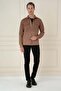 قميص رجالي G 1578 Slim Fit Camel Classic - 2