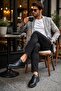 Juno Genuine Leather Lace-Up Men's Daily Classic Casual Shoes - 3