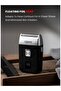 OG2200MS Rechargeable Men Shaver – 90min Runtime, LED Display, Stainless Steel Blades, Type- - 6