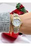 Steel Cord Minimal Case Women's Watch 3 Atm Waterproof 2 Years Warranty + Bracelet as a Gift - 5