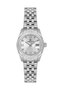Dk.3.10019-7 Curved Calendar Steel Plated 3 Atm Water Resistant Metallic Color Women's Wristwatch