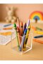 Transparent Single Compartment Plexiglass Makeup Supplies, Cotton, Pen Holder, Organizer-Organizer - 3