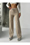 Corded Lace-Up Sweatpants - Beige - 3