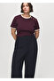 Low Waist Wide Leg Pants - 8