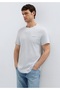 M0610360 Logo Printed T-Shirt Men's T-Shirt Gray - 2