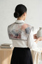 Aura Elegant Modern Design Women's Shoulder Shawl – Scarf Collar (Collar) - 4