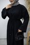 Double Tie Clip Dress Tsd260185 Black - 5