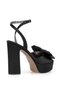 Elit Pm08 K2039-2S Women's Platform Shoes Black - 4