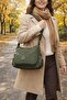 Women's Kri̇nkil Adjustable Strap Multi-Pocket Crossbody Mailman's Shoulder Bag - Large