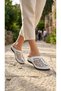 Women's Genuine Leather Closed-Front Comfortable Casual Women's Flexible Nurse Chef Daily Sabo Home Slippers - 3