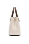 B37148 Women's Hand and Shoulder Bag Beige - 4