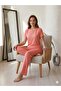 Women's Zero Collar Polyviscon Short Sleeve Pajama Set