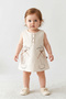 Baby Girl Girl Child Birthday Party Wedding Dress Cat Short Sleeve Sleeveless - 4