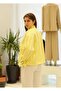 Women's Brode Embroidered Oversize Jacket - Seasonal Bomber Jacket with Stand Collar and Zippered Cargo Pockets - 7