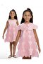 Li̇mi̇ Girl's Stylish Satin Dress with Detachable Collar and Lining