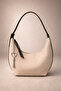 Pearl Heart Detailed Tassel Bag Charm – Gold & Silver Chain Bag Accessory - 4
