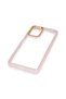 Samsung Galaxy A35 Case Transparent Hard Silicone Cover with Colored Edges and Camera Detail - 3
