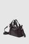Jardin ring detailed hand and crossbody bag - plum - 7