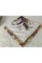 Exquisite Handcrafted Needlework Embroidery/Yemeni Needlework/Tulle Handwork/Head Covering - 2