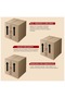5-Ply Heavy-Duty Shipping Carton (45x45x45cm) - Double Wall Industrial Packaging Box - 3