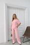 Women's Modal Fabric Casual Off-Shoulder Short Sleeve Blouse and Pants Two-Piece Set 0087 - 2