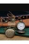 Mr Vintage Chain Pocket Watch Golden Yellow Metal Quartz Movement Antique Watch with Chain Gift - 3