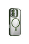 Joko Apple iPhone 17 Remim Lens Cover with Magsafe Stand - Dark Green