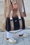 Original Women's Quilted Cylinder Hand and Shoulder Bag Size :25X30 cm - 3