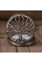 Mr Vintage Chain Pocket Watch Golden Yellow Metal Quartz Movement Antique Watch with Chain Gift - 2