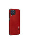 Samsung Galaxy M33 Case Loop Leather Silicone - Red - 3