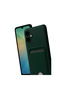 Samsung galaxy a07 4g kelvin business card silicone case - dark green - 3