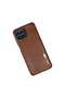 Samsung Galaxy M33 Case Loop Leather Silicone - Brown - 2