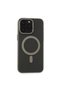Apple iPhone 15 Pro Max Case Lodos Magneticsafe Matte Cover - Titan Gray