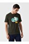 Crew Neck Printed Men's T-Shirt
